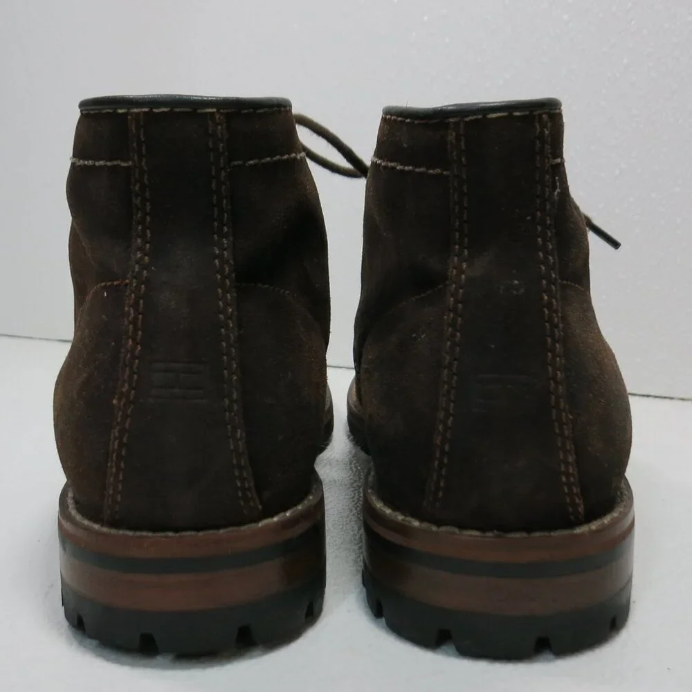 Tommy Hilfiger Leather Chukka Boots Casual Dress Shoes Men's Footwear Boot Sz 9